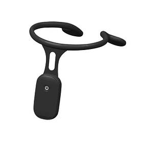 Розумний портативний коректор постави з вібрацією для дорослих і дітей HailiCare Чорний