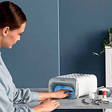 Манікюрний набір з 217 елементів, включає УФ-лампу, УФ-гель, французький гель Silver Crest SNS45B4, фото 7