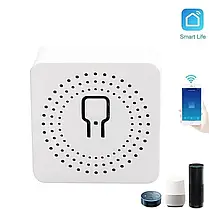 Розумне wi-fi реле Smart Home 16A Бездротовий вимикач WiFi Smart Switch 16A, фото 3