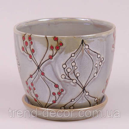 Горщик керамічний К13.001 3.6л., фото 1