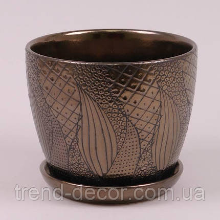 Горщик керамічний К13.002 1.8л., фото 1