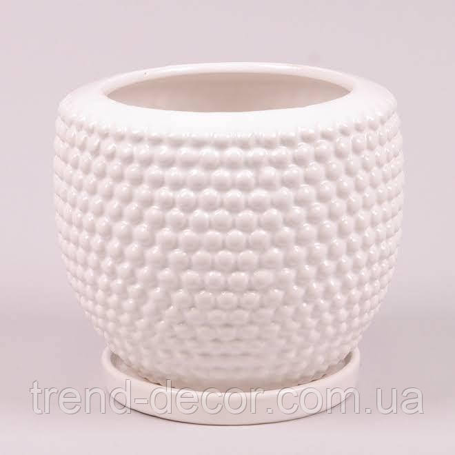 Горщик керамічний К19.036 0.35л.