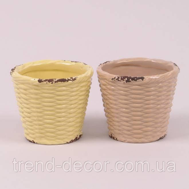 Горщик керамічний К19.041.10 2шт