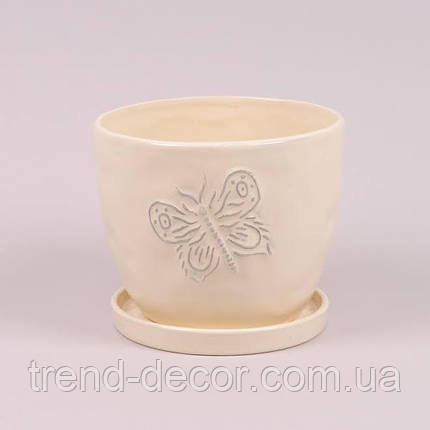 Горщик керамічний К19.003 0.4л. 6шт, фото 1