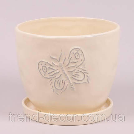 Горщик керамічний К19.003 1.5л., фото 1