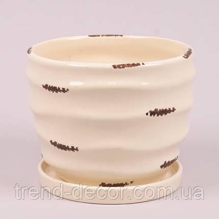 Горщик керамічний К19.008 1.7л., фото 1