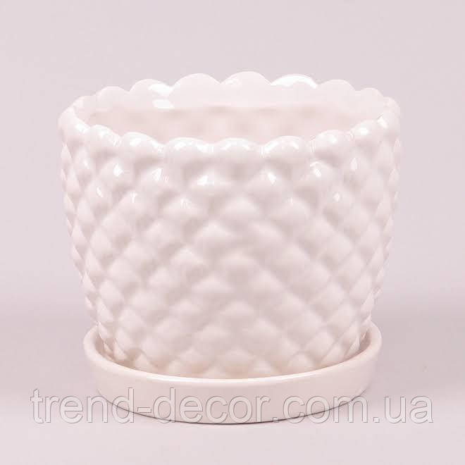 Горщик керамічний К19.016.11 6шт