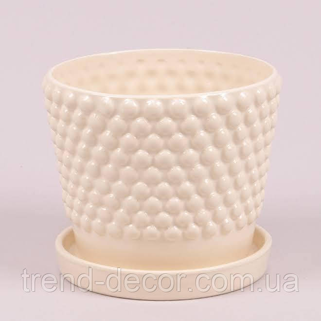 Горщик керамічний К19.023.12 6шт