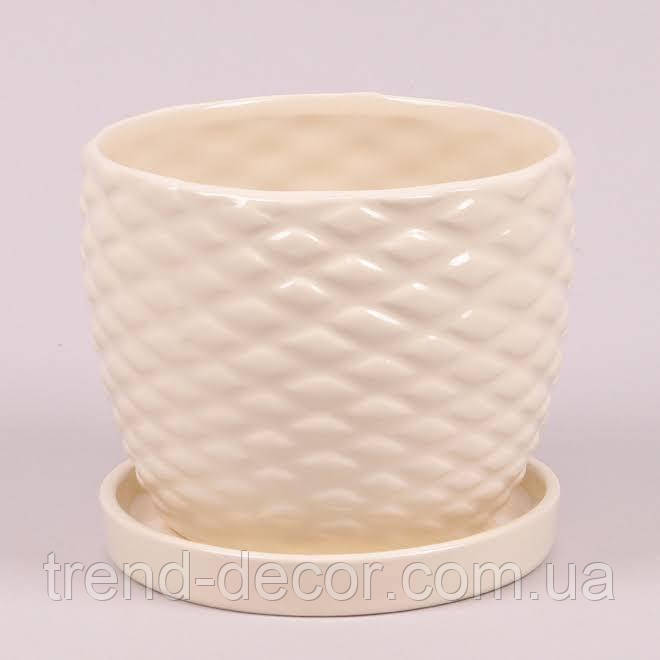 Горщик керамічний К19.024.12