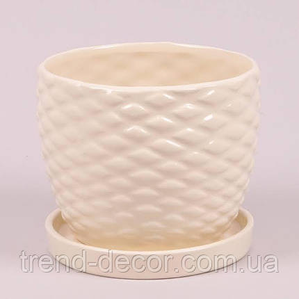 Горщик керамічний К19.024.12, фото 1