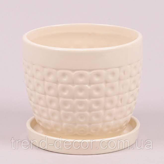 Горщик керамічний К19.025.12 6шт