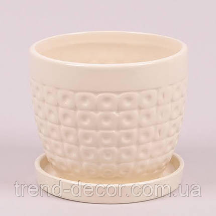 Горщик керамічний К19.025.12 6шт, фото 1