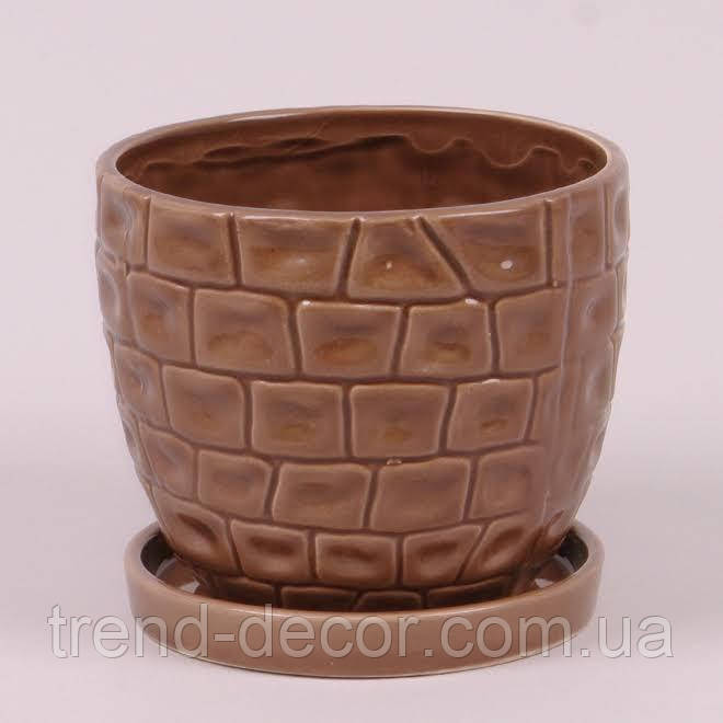 Горщик керамічний К19.026.12 6шт