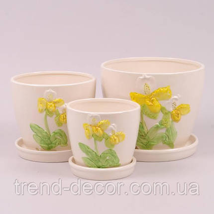 Горщики керамічні К12.014, фото 1