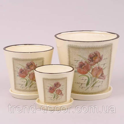 Горщики керамічні К1.221, фото 1