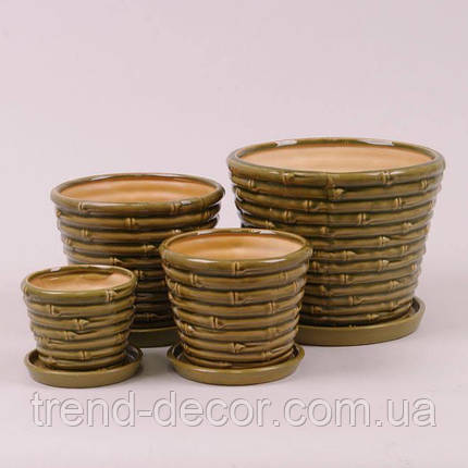 Горщики керамічні К1.175, фото 1