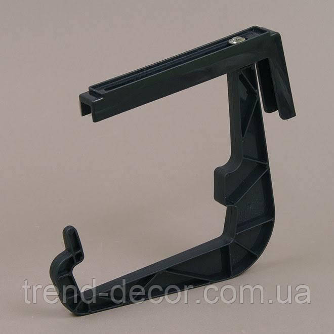 Кріплення для балконних ящиків Hangplast антрацитове