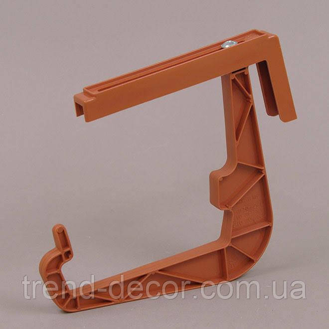 Кріплення для балконних ящиків Hangplast теракотове