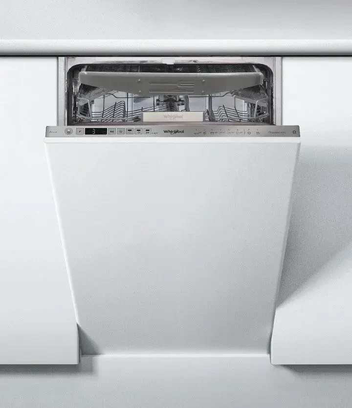 Посудомийна машина Whirlpool WSIO 3O34 PFE X 44,8см Автоматичне відкривання дверей Шухляда для столових приборів