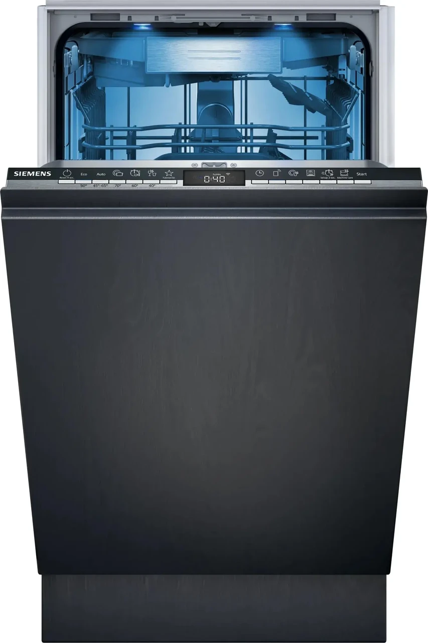 Посудомийна машина Siemens iQ500 SR65YX04ME 44,8 см Автоматичне відчинення дверей Шухляда для столових приборів