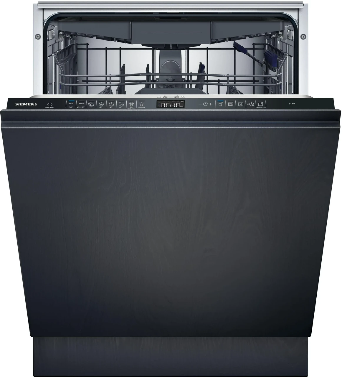 Посудомийна машина Siemens iQ500 SN65EX11CE 59,8 см Автоматичне відкривання дверцят Шухляда для столових приборів