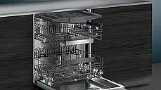 Посудомийна машина Siemens iQ500 SN65EX11CE 59,8 см Автоматичне відкривання дверцят Шухляда для столових приборів, фото 2