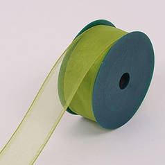 Стрічка зелена 4 см. х 10 м. 27058