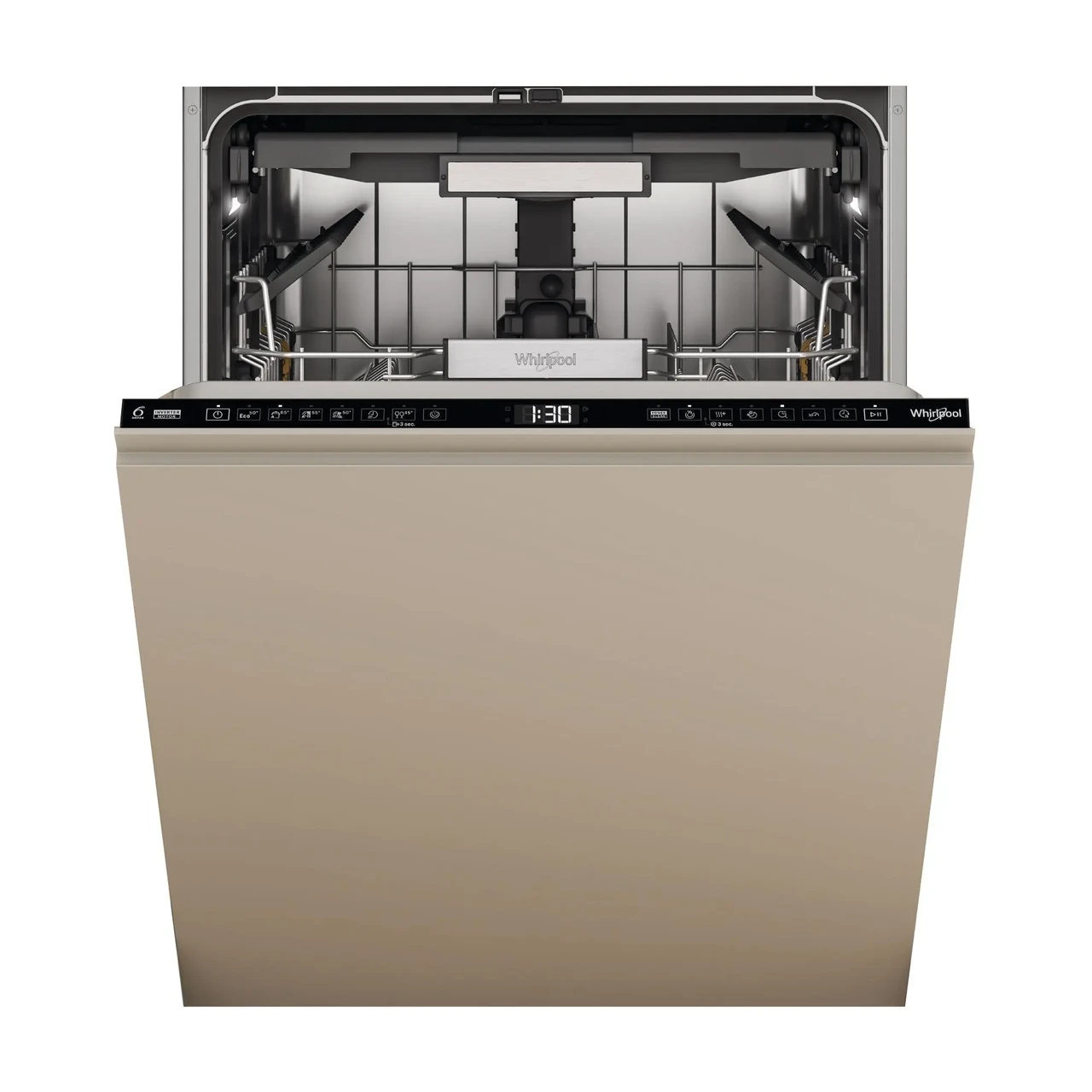 Посудомийна машина Whirlpool W7I HF60 TUS Maxi Space 60см Автоматичне відкриття дверей ящик для столових приладів