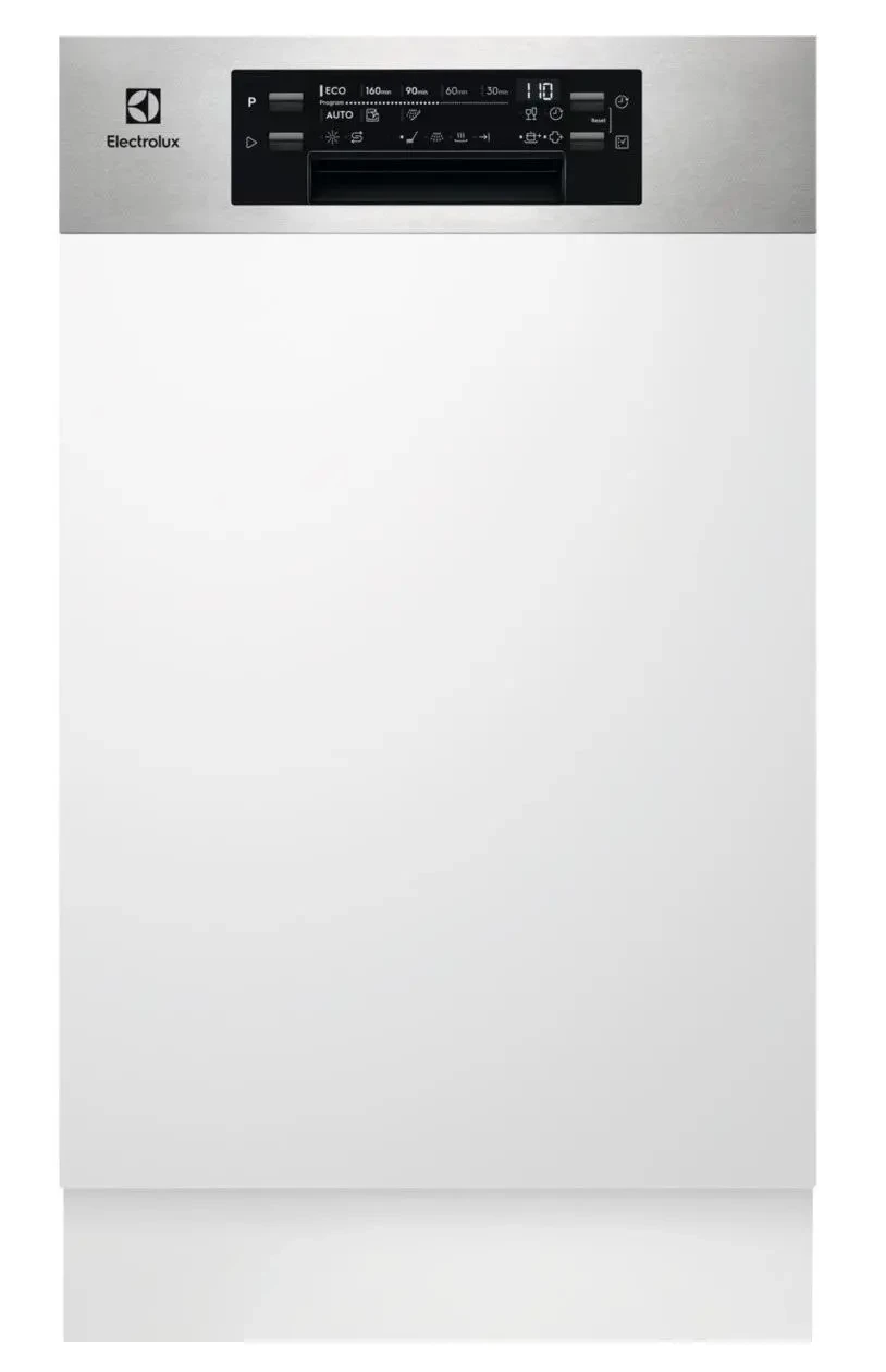 Посудомийна машина Electrolux EES42210IX 44,6 см Автоматичне відкривання дверей