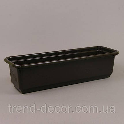 Балконний ящик Анютини оченята коричневий 60 см., фото 1