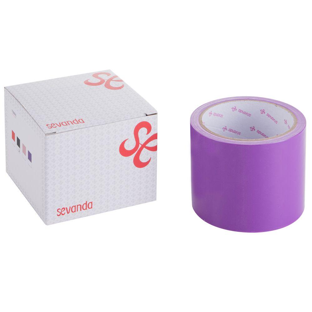 Електростатична стрічка для бондажу LOCKINK SEVANDA Electrostatic Tape - Purple Tape, 16 м, фото 1