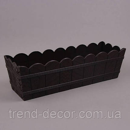 Балконний ящик Древноподібний коричневий 40см., фото 1