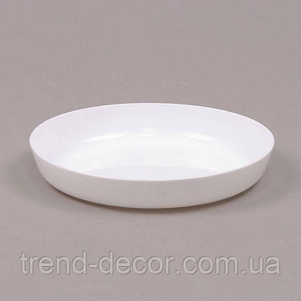 Підставка пластмасова Ага біла 17.5см., фото 1