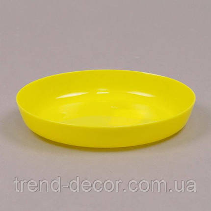 Підставка пластмасова Ага жовта 21.5см., фото 1