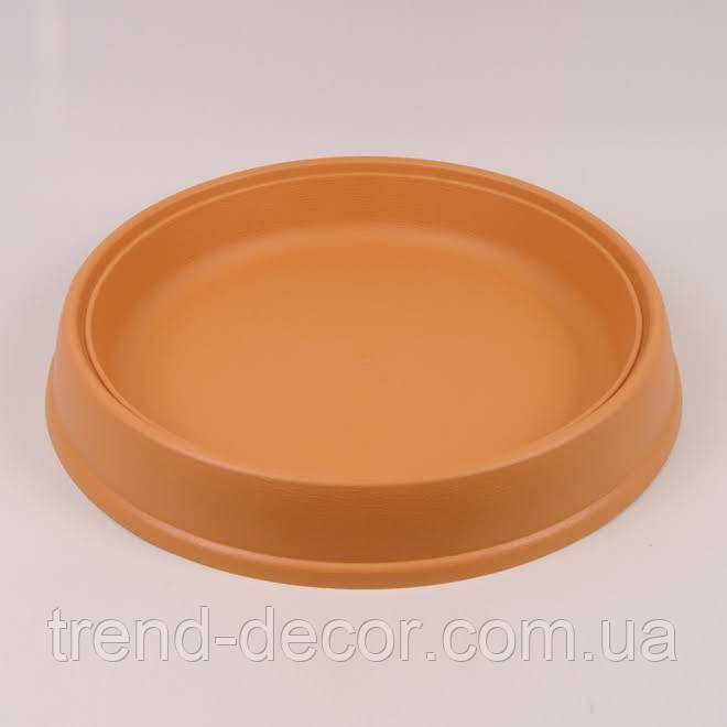 Підставка пластмасова Massive теракотова 27см.