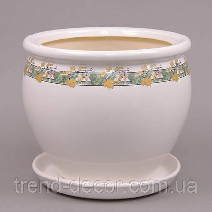 Горщик керамічний В'єтнам лоза 18л., фото 1