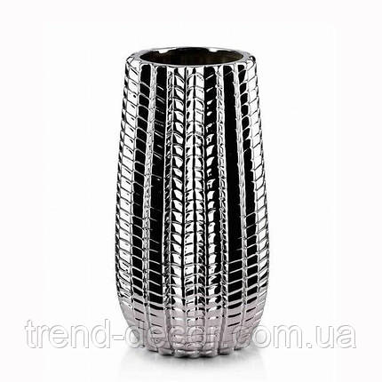 Ваза керамічна CACTUS SILVER H-27 см. 36024, фото 1