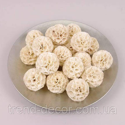 Сухоцвіт Кульки Sola Crape Ball D-8 см (20 шт. в пакованні) 69822, фото 1
