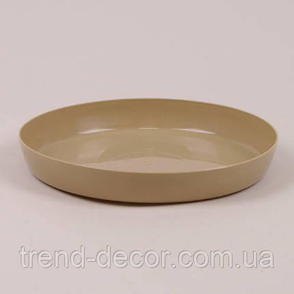 Підставка пластмасова Ага бежева 9.5см., фото 1