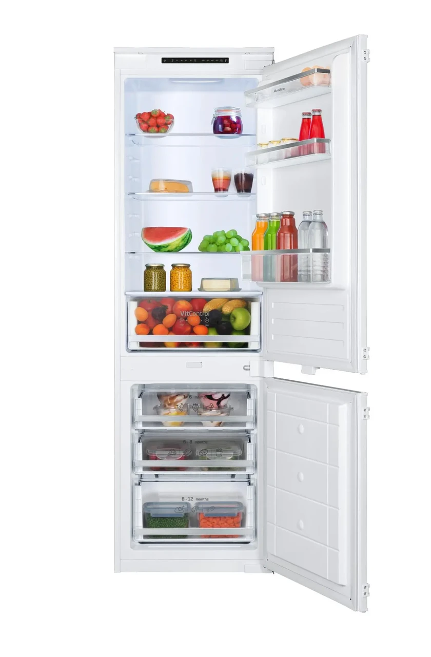 Холодильник Amica BK3055.6 NF(E) Повний No Frost 176,9см Шухляда з контролем вологості