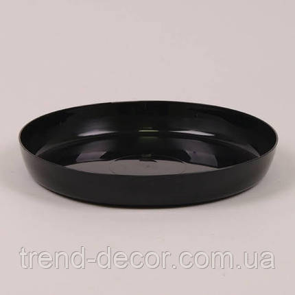 Підставка пластмасова Ага чорна 9.5см., фото 1