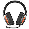 Навушники трирежимні ігрові XO BE46 |2.4G/Bluetooth| Чорно-помаранчевий 49436, фото 3
