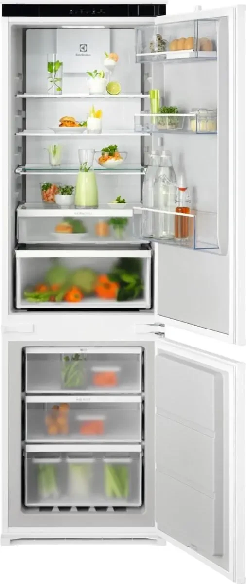 Холодильник Electrolux ENT6ME18S Морозильна камера No Frost 177,2 см Шухляда з контролем вологості