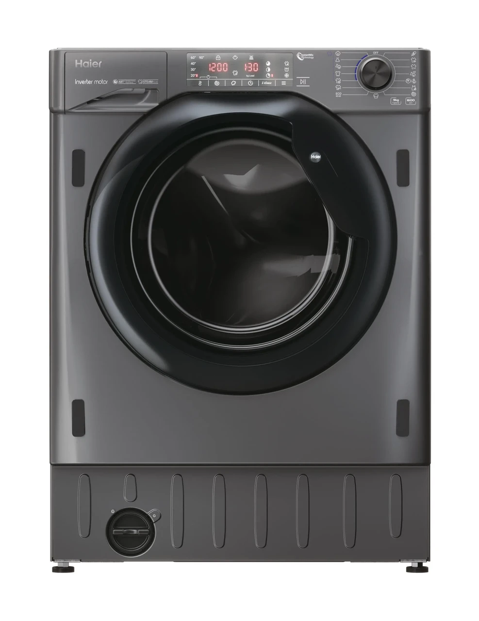 Пральна машина Haier HWQ90B416FWBR-S 9кг 1600 об/хв