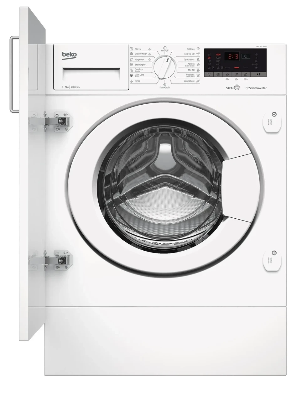 Пральна машина Beko WIT C7612 B0W SteamCure 7кг 1200об/хв