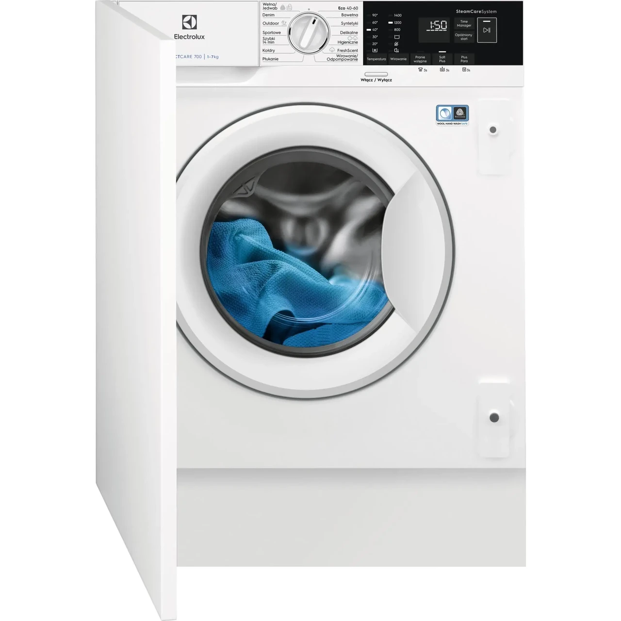 Пральна машина Electrolux EWN7F447WIP Steamcare 7кг 1400об/хв