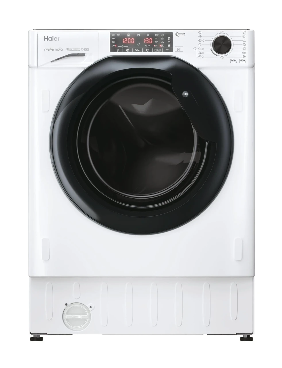 Прально-сушильна машина Haier HWDQ90B416FWB-S 9кг/5кг