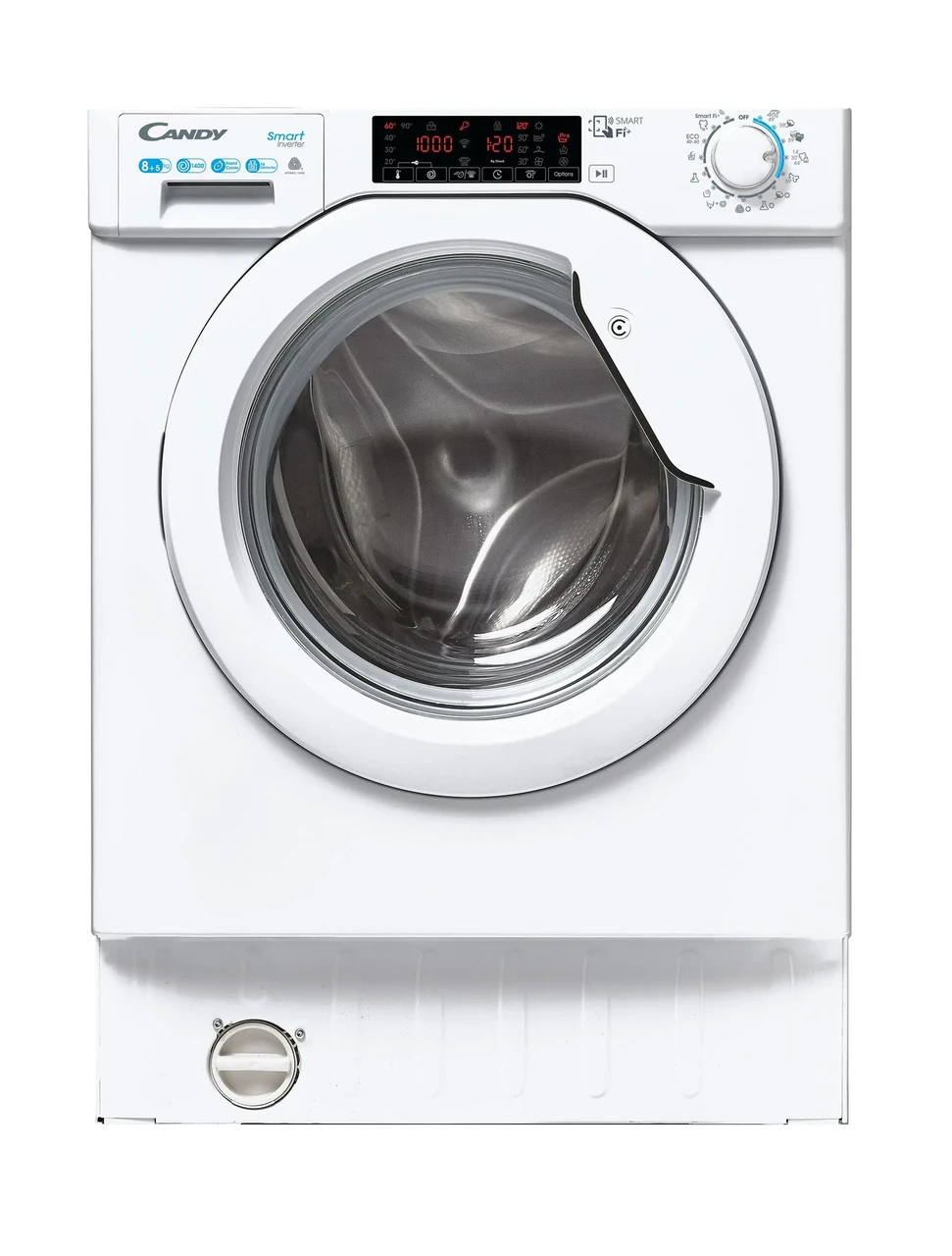 Прально-сушильна машина Candy Smart Inverter CBDO485TWME1S 8kg/5kg