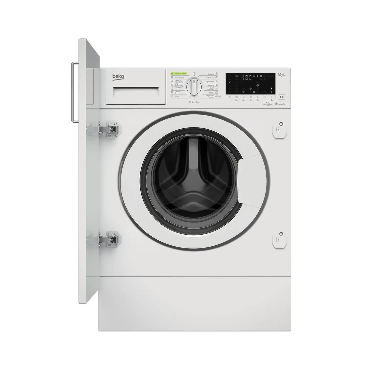 Прально-сушильна машина Beko HITV8736B0HT HygieneShield 8кг/5кг