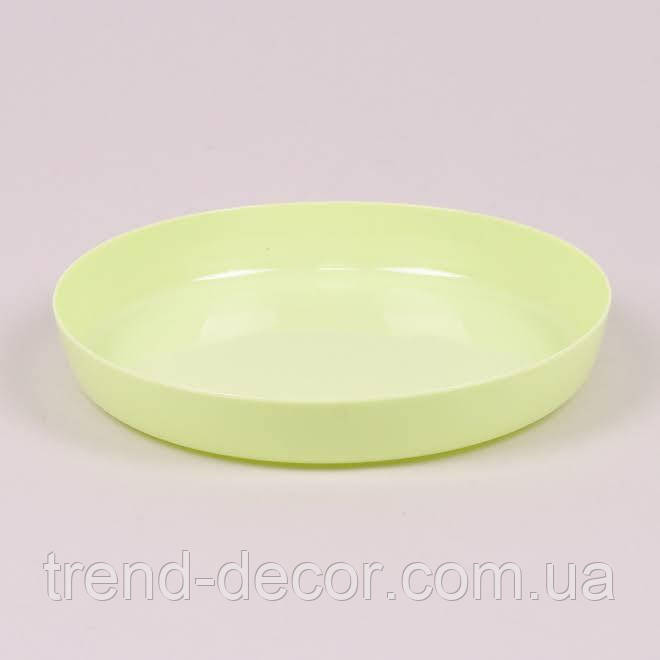 Підставка пластмасова Ага зелена пастельна 9.5см.